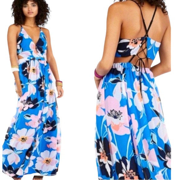 Express Dresses Express Maxi Dress Flowy With Beautiful Floral
